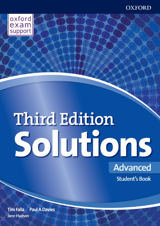 Solutions Third Edition Advanced 学生书封面,版权归原权利人