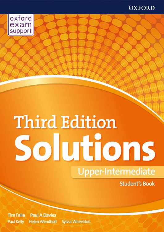 Solutions Third Edition Upper-Intermediate 学生书封面,版权归原权利人