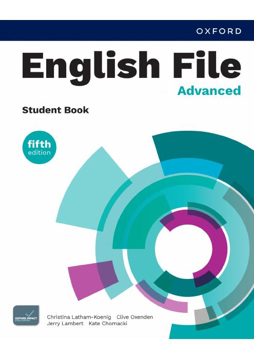 English File 第五版 Advanced 学生书封面,版权归原权利人