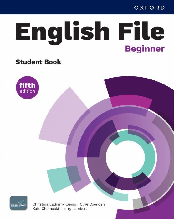 English File 第五版 Beginner 学生书封面,版权归原权利人