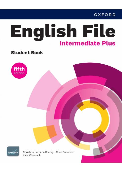 English File 第五版 Intermediate Plus 学生书封面,版权归原权利人