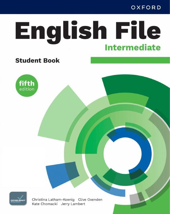 English File 第五版 Intermediate 学生书封面,版权归原权利人