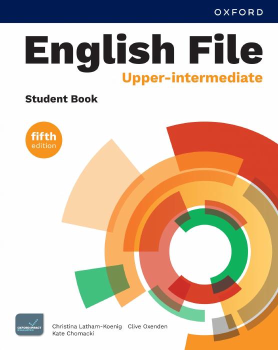 English File 第五版 Upper-Intermediate 学生书封面,版权归原权利人